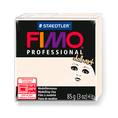 Пластика Fimo professional doll art, фарфоровая, 110С, 85г