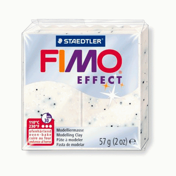 Полімерна глина Fimo Effect 56 гр, №003 Мармурова