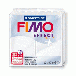 Полімерна глина Fimo Effect 56 гр., № 014 Прозора