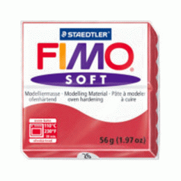 Полімерна глина Fimo Effect 56гр., № 028 Рубінова