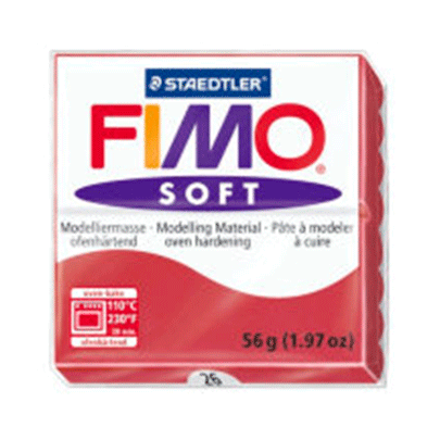 Полимерная глина Fimo Effect 56гр., № 028 рубин