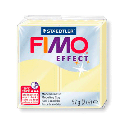 Полимерная глина Fimo Effect 56гр., № 105 ванильный