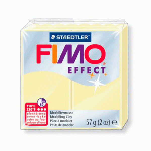 Полімерна глина Fimo Effect 56гр., № 105 Ванільна
