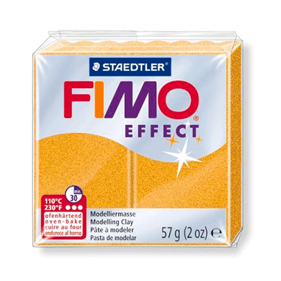 Полимерная глина Fimo Effect 56гр, №11 золотой