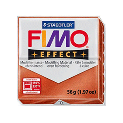 Полимерная глина Fimo Effect 56гр, №27 медь
