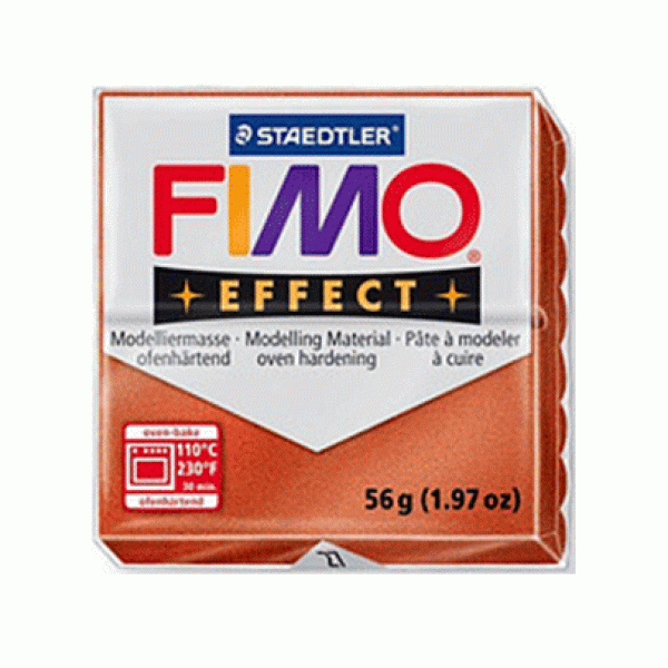 Полімерна глина Fimo Effect 56гр, №27 Мідна