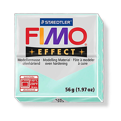 Полимерная глина Fimo Effect 56гр, №505 мята
