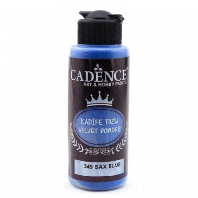 Пудра бархатная (флок) Cadence Velvet Powder, синий