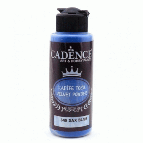 Пудра бархатная (флок) Cadence Velvet Powder, Синий