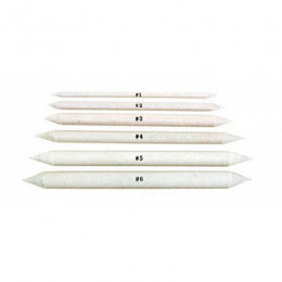 Растушевка (комель) DKArt & Craft паперова, двостороння, 6 шт