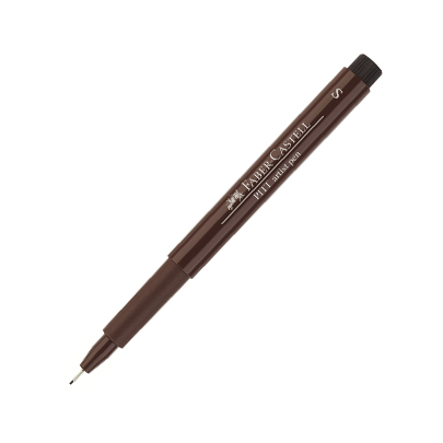 Ручка капиллярная Faber Castell  S №175 сепия