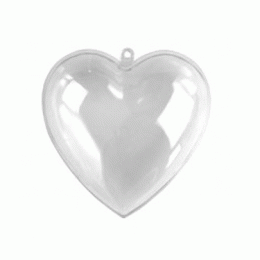 Пластикова форма "Серце" 10 см