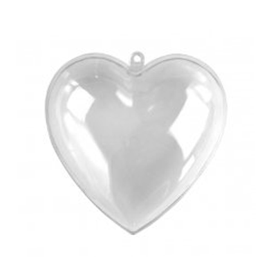 Пластикова форма "Серце" 10 см