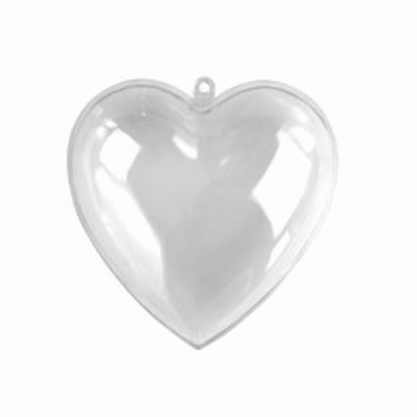 Пластикова форма "Серце" 10 см