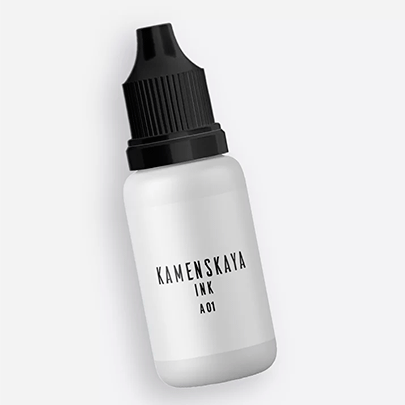 Спиртовые чернила Kamenskaya Ink, 15мл, Белый