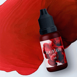 Спиртовые чернила Kamenskaya Ink, 15мл, Красный