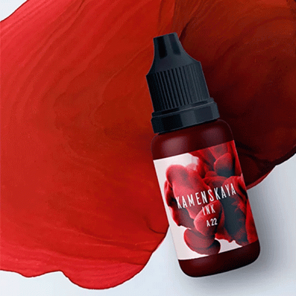 Спиртові чорнила Kamenskaya Ink, 15мл, Червоні