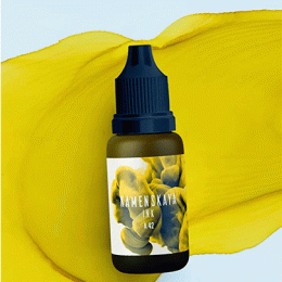 Спиртові чорнила Kamenskaya Ink, 15мл, Лимонні Жовті