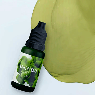 Спиртовые чернила Kamenskaya Ink, 15мл, Оливковый