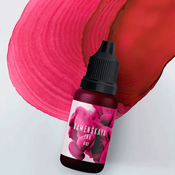 Спиртові чорнила Kamenskaya Ink, 15мл, Рожева фуксія