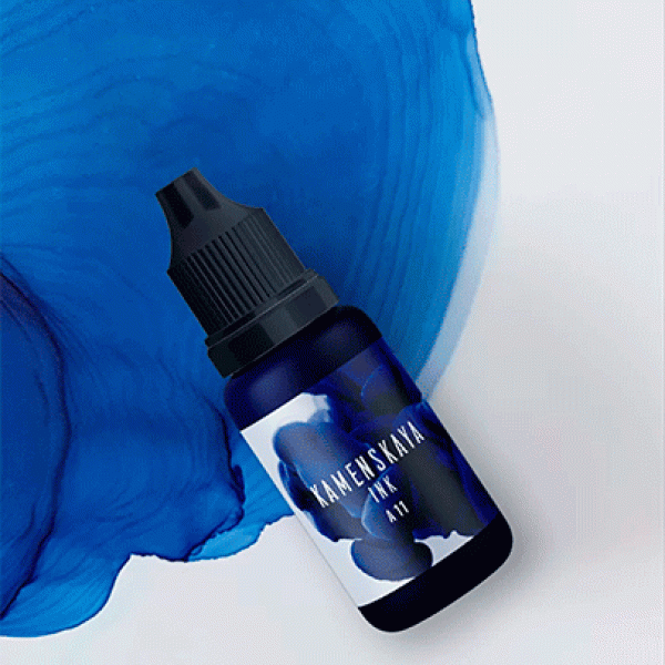 Спиртові чорнила Kamenskaya Ink, 15мл, Сині