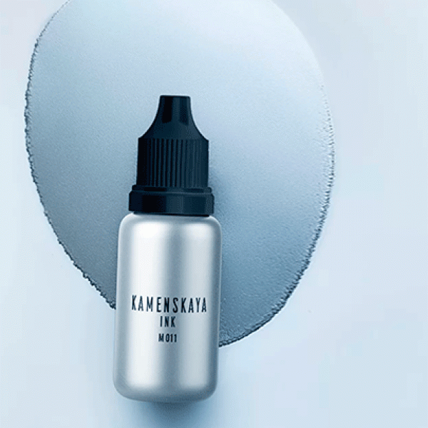 Спиртові чорнила Kamenskaya Ink Metallic, 15мл, Срібні