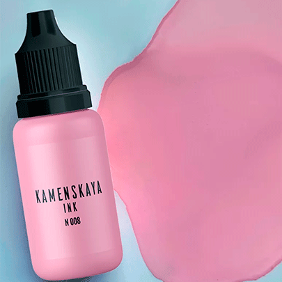 Спиртовые чернила Kamenskaya Ink Nude, 15мл, Клубника со сливками