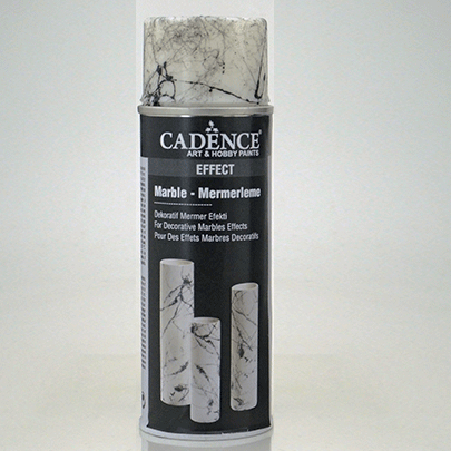 Фарба спрей для створення ефекту мармурової поверхні, чорний, 150 мл, Cadence Marble Spray