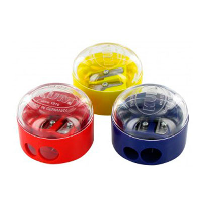 Точилка двойная с контейнером KUM