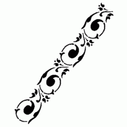 Трафарет бордюрний Cadence, KI-120