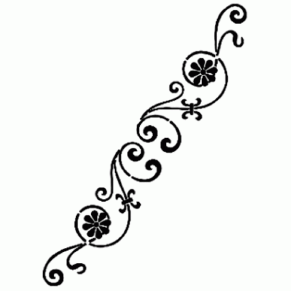 Трафарет бордюрний Cadence, KI-163