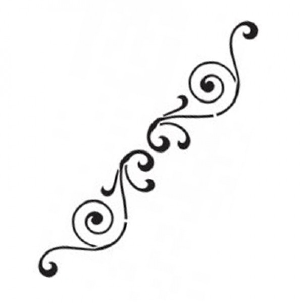 Трафарет бордюрний Cadence, KI-165