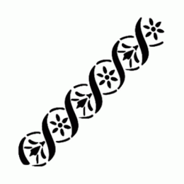 Трафарет бордюрний Cadence, KI-28