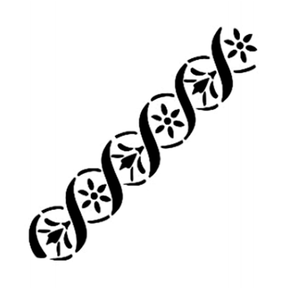 Трафарет бордюрный Cadence, KI-28