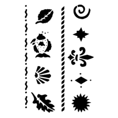 Трафарет Cadence, DI Stensil, 15 х 20 см, DI-47