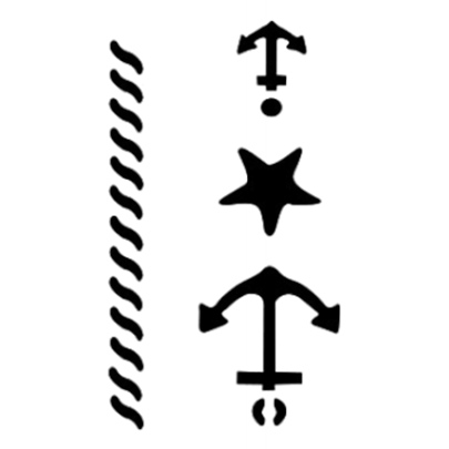 Трафарет Cadence, DI Stensil, 15 х 20 см, DI-56