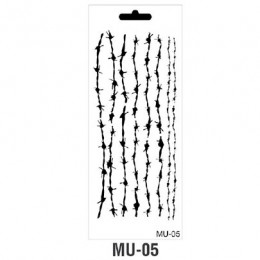 Трафарет Cadence MU Mix Media Stensil, 15х25 см, MU-05