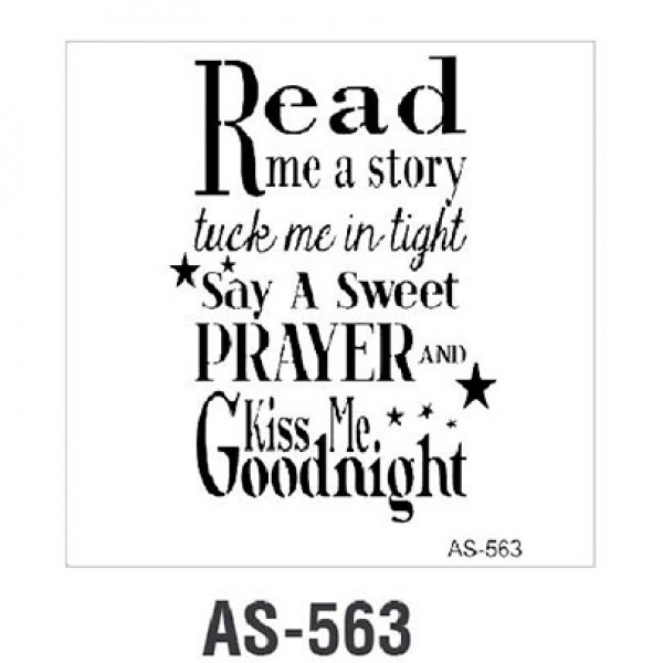 Трафарет Cadence Stencil A4, AS-563