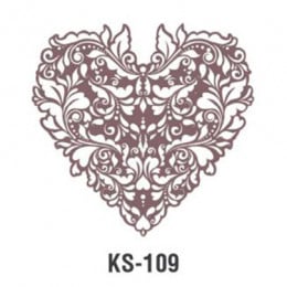 Трафарет Cadence Trendy Stensil Colection KS, 25х25 см, KS-109