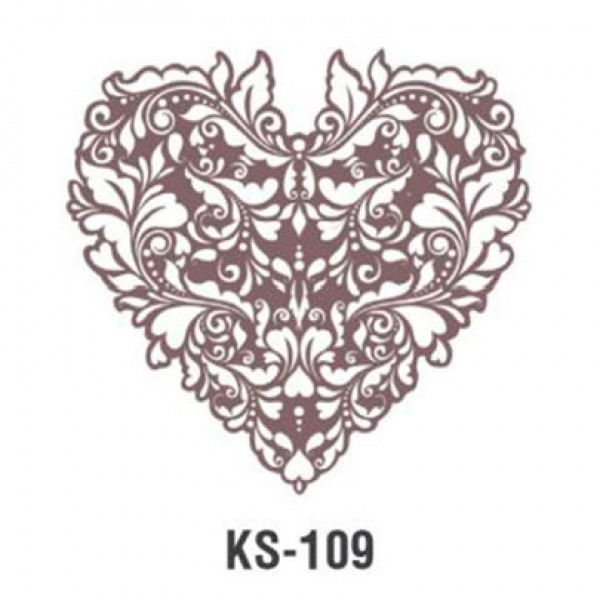 Трафарет Cadence Trendy Stensil Colection KS, 25х25 см, KS-109