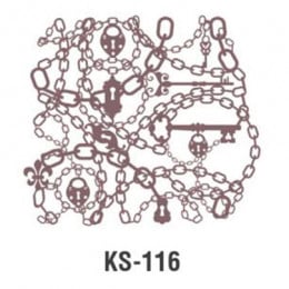Трафарет Cadence Trendy Stensil Colection KS, 25х25 см, KS-116
