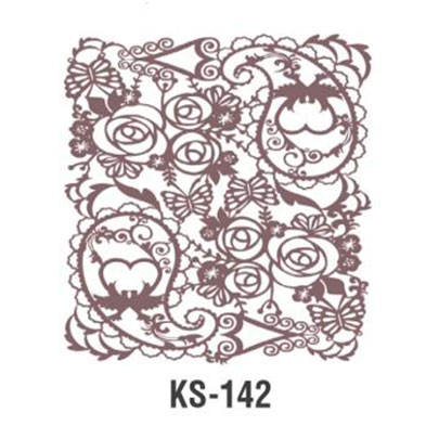 Трафарет Cadence Trendy Stensil Colection KS, 25х25 см, KS-142