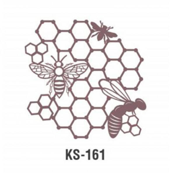 Трафарет Cadence Trendy Stensil Colection KS, 25х25 см, KS-161