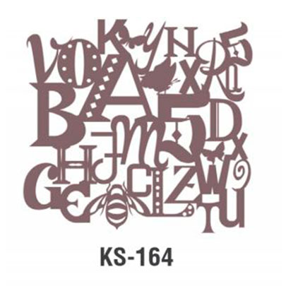 Трафарет Cadence Trendy Stensil Colection KS, 25х25 см, KS-164