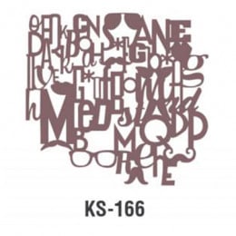 Трафарет Cadence Trendy Stensil Colection KS, 25х25 см, KS-166