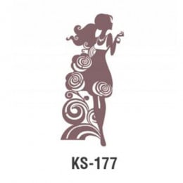 Трафарет Cadence Trendy Stensil Colection KS, 25х25 см, KS-177