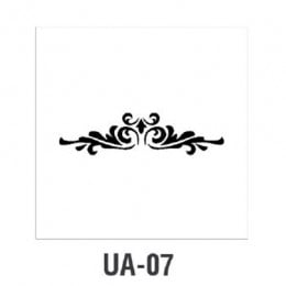 Трафарет Cadence UA Stensil, 10х25 см, UA-07