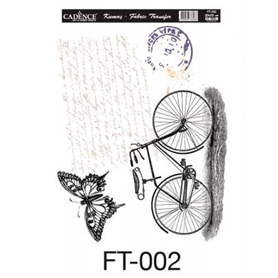 Трансфер для ткани Cadence Fabric Transfer, 25х35 см, FT-002