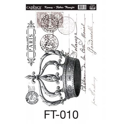 Трансфер для ткани Cadence Fabric Transfer, 25х35 см, FT-010