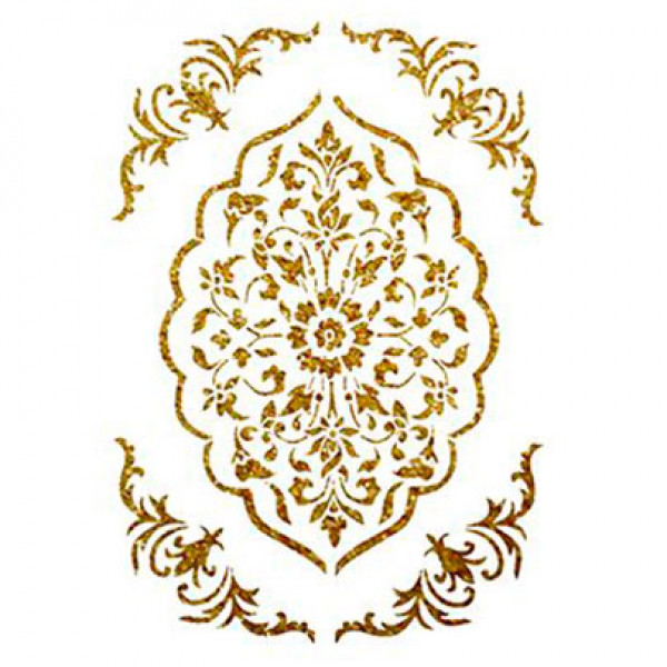 Трансфер для тканини з глітером Cadence Glitter Fabric Transfer, 17х25 см, SKT-1100